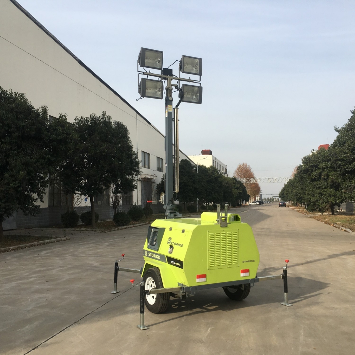 9米移动照明车施工前试启动注意小技巧有哪些？